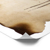 Aangepast gevraagd Poster op archiefpapier (Hoek)