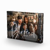 Aangepast gezegend zwart-wit fotoblok (Rechts)