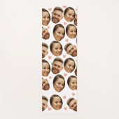 Aangepast Gezicht Afbeelding Hart Grappig Paar Pat Yogamat (Voorkant)