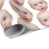 Aangepast gezicht cadeaupapier (Rol Hoek)