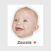 Aangepast gezicht Stickers Aangepaste Logo Afbeeld (Vel)