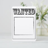 Aangepast gezochte Poster Kaart (Staand voorkant)