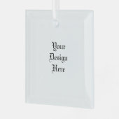 Aangepast Glas Ornament (Voorkant links)