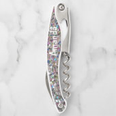 Aangepast glitter kurkentrekker (Achterkant)