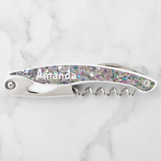 Aangepast glitter kurkentrekker