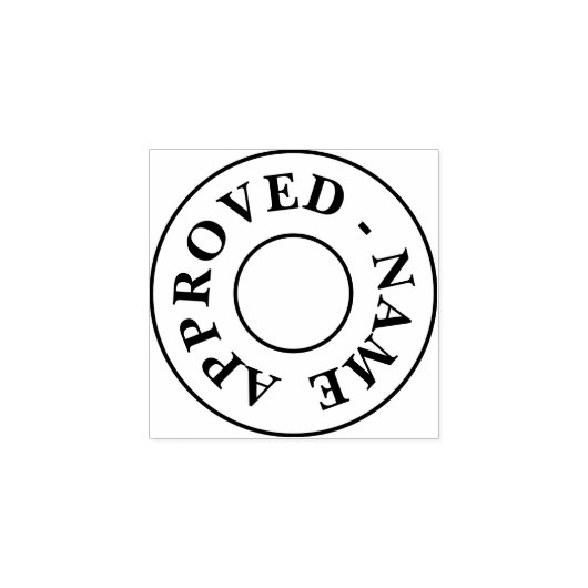 Aangepast goedgekeurd door rubberstempel (Afrduk)