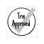 Aangepast goedgekeurd 	rubberstempel (Afrduk)