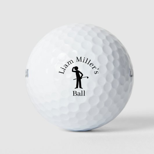 Aangepast Golfballen (Voorkant)