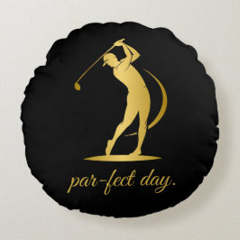 aangepast golfkussen rond kussen
