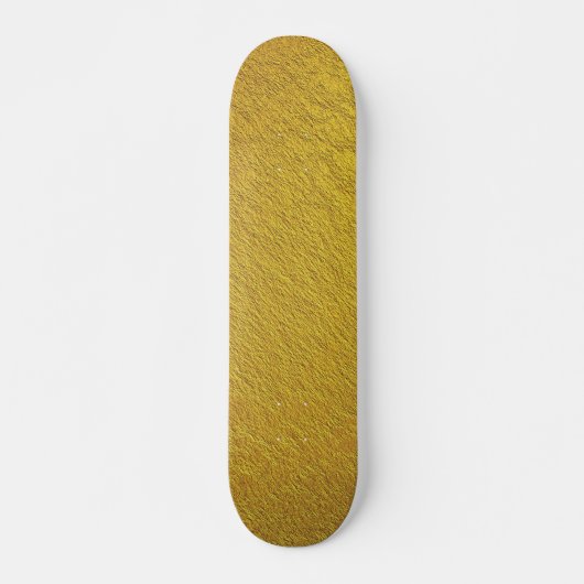 Aangepast goud skateboard (Voorkant)