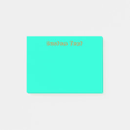Aangepast groen/blauw post-it® notes