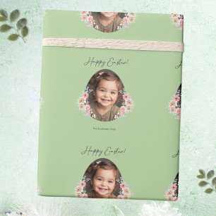 Aangepast groen paaswrapping papier