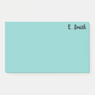 Aangepast groot blauw post-it® notes