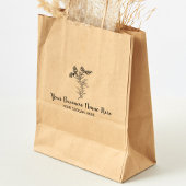 Aangepast groot botanisch 	rubberstempel