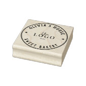 Aangepast grote persoonlijke Logo Rubberstempel (Stempel)