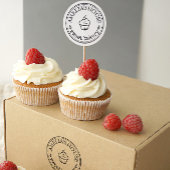 Aangepast grote persoonlijke Logo Rubberstempel