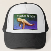 Aangepast hageltje walvis trucker pet (Voorkant)