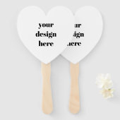 Aangepast Handwaaier (Voorkant en achterkant)