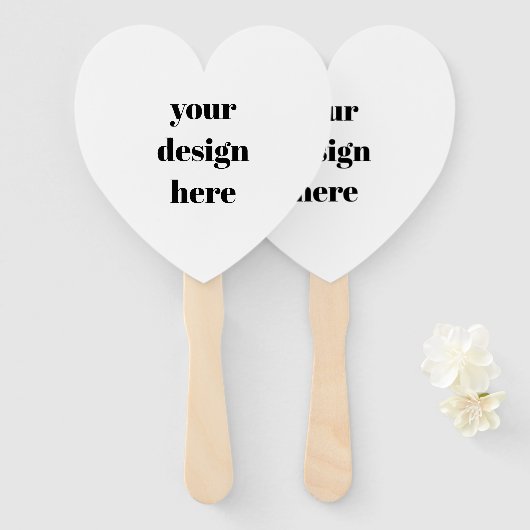 Aangepast Handwaaier (Voorkant en achterkant)