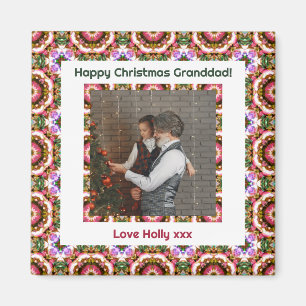 Aangepast Happy Christmas Foto Afbeelding Geschenk Magneet