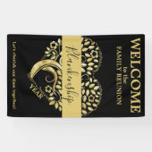 Aangepast hardebreuut - vormgegeven structuur - zw spandoek (Horizontaal)