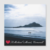 Aangepast hart St. Michaels monteren Cornwall + Ho (Voorkant)