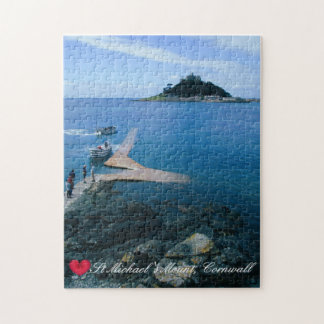 Aangepast hart St. Michaels monteren Cornwall met Legpuzzel