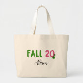 Aangepast Herfst 20 AKA Sorority Canvas Tas (Voorkant)
