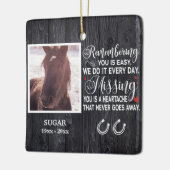 Aangepast herinnerend aan je gedenkwaardige citaat keramisch ornament (Links)