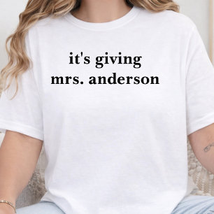 Aangepast Het Geeft Mrs Bruid Om Te Zijn Bruiloft T-shirt