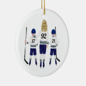 Aangepast Hockey Ornament (Rechts)