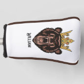 Aangepast Hoesje Golf Putter Golfheadcover (Voorkant)