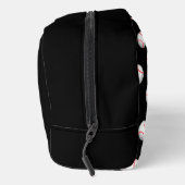 Aangepast honkbal met rode titels toilettasje (Rechts)