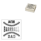 Aangepast honkbalpap 	rubberstempel (Gestempeld)