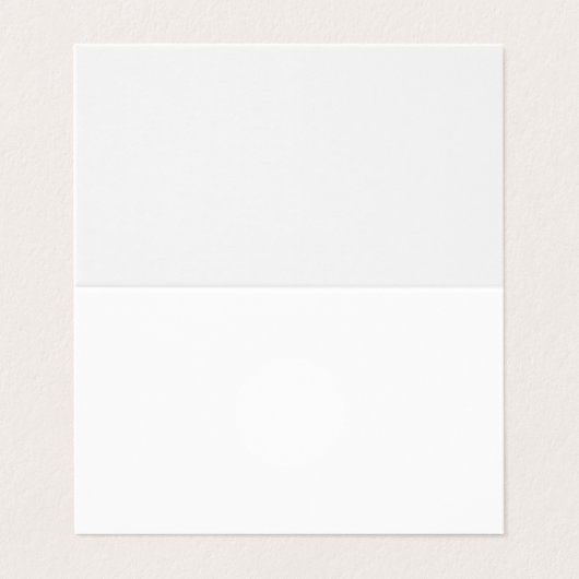 Aangepast horizontaal Visitekaartje voor geteld vo (Buitenkant ongevouwen)