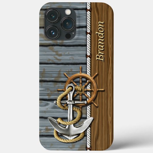 Aangepast houten loopwiel voor nierkanker Case-Mate iPhone case (Achterkant)