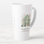 Aangepast huis voor de Feestdagen Feestelijke Mok (Rechterhoek)