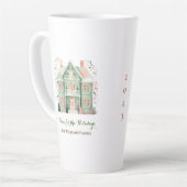 Aangepast huis voor de Feestdagen Feestelijke Mok (Linkerhoek)