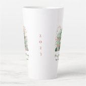 Aangepast huis voor de Feestdagen Feestelijke Mok (Voorkant)