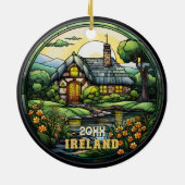 Aangepast Ierland Souvenir Keramisch Ornament (Achterkant)