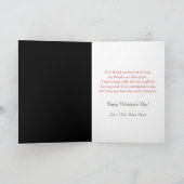 Aangepast Ik hou van je Kaarten, Red Rose Swirl Feestdagen Kaart (Binnen)