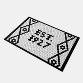 Aangepast ingesteld in 1927 Hex Tile Doormat Deurmat (Schuin)