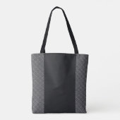 Aangepast Initiaal Monogram Grieks Key Laurel Kran Draagtas (Achterkant)