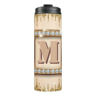 Aangepast Initialen Naam Design ✨ Thermosbeker
