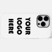 Aangepast iPhone Case, Logo bedrijf Hoesje voor iP (Achterkant (horizontaal))
