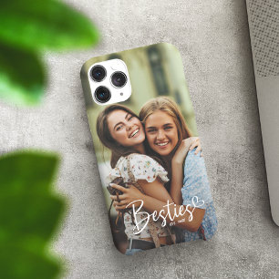 Aangepast jaar Besties BFF Modern script Foto iPhone 13 Pro Hoesje