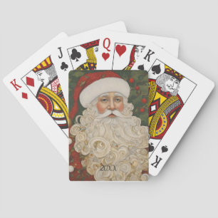 Aangepast Jaar Boho Sinterklaas Pokerkaarten