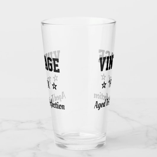 Aangepast jaar  Glasbeker Glas (Rechts)