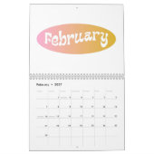AANGEPAST JAAR KALENDER (Feb 2027)