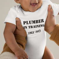 Aangepast jaar "Plumber in Training"-reisblad